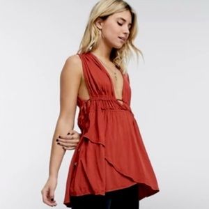 Free People Aries Tunic Tank Size Small